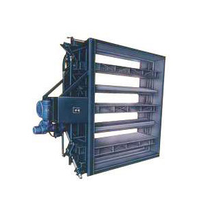 雙百葉窗式擋板門